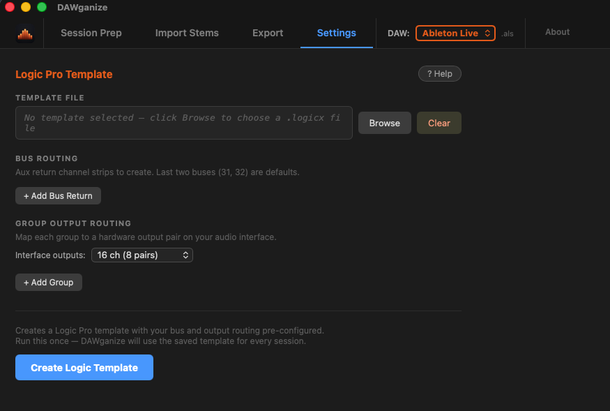 DAWganize Session Prep